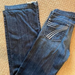 7 For All Mankind Dojo dark wash denim jeans